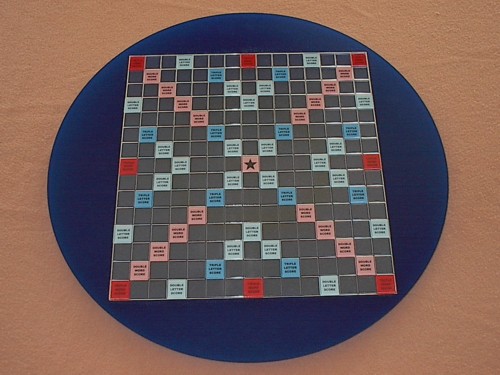 Top - Dark Blue Acrylic Board
